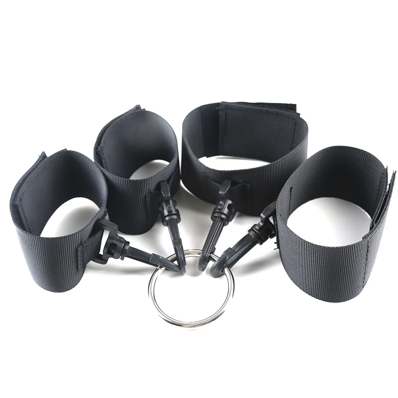 Multi-type Nylon SM Bondage Restraints Collar Slave Restraint Erotic Handcuff Mouth Ball Gag Adult Game Flirt Accessory Fetish