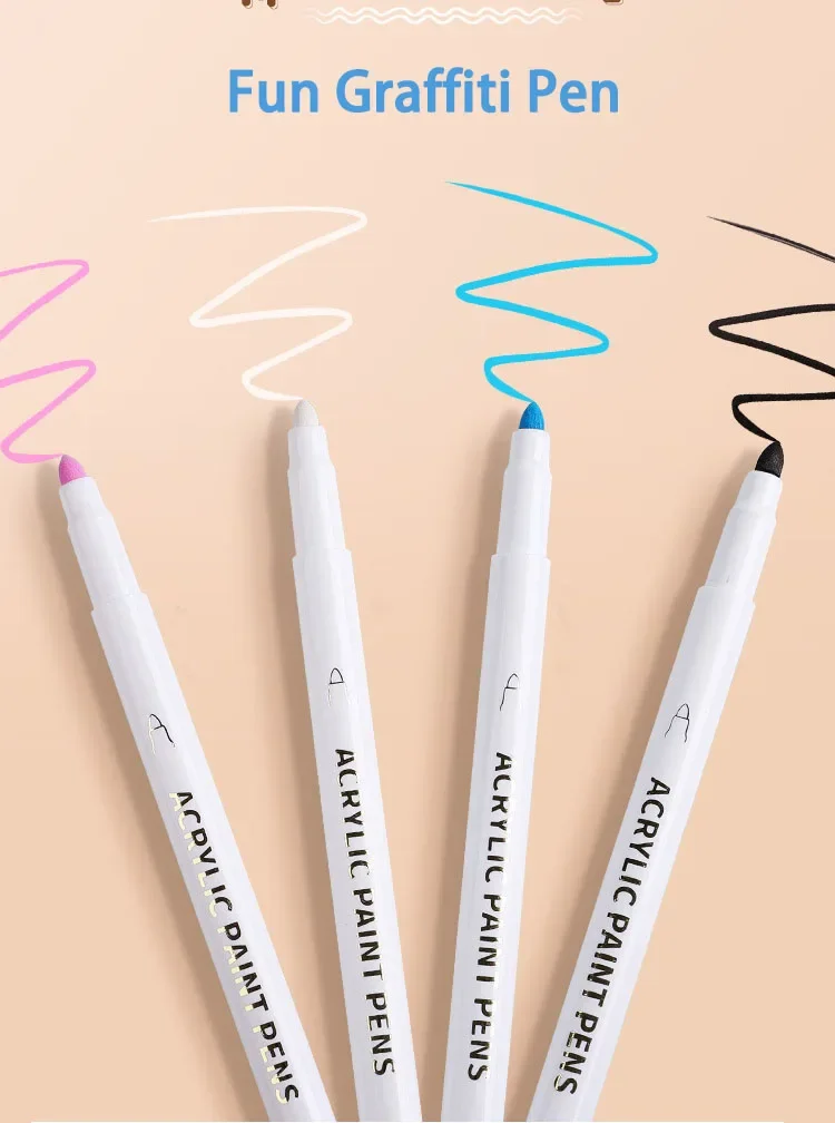 2 Pcs Graffiti Marker Art Body Painting Soft Head Washable Tattoo Writing Mark Sex Toy BDSM Tattoo Pencils Makeup Pen for Adult