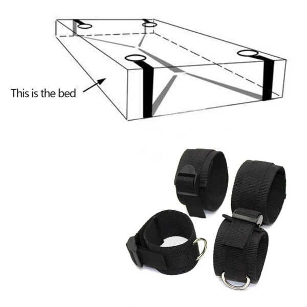 Multi-style Bandage Restraint Toys Bdsm Sexshop Adjustable Plus Size Erotic Goods Bed Sexual Set Adult Sex​y ​toys For Women/man