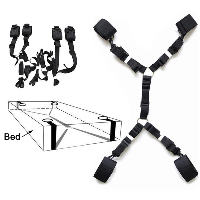 Multi-style Bandage Restraint Toys Bdsm Sexshop Adjustable Plus Size Erotic Goods Bed Sexual Set Adult Sexy toys For Women/man Multi-style Bandage Restraint Toys Bdsm Sexshop Adjustable Plus Size Erotic Goods Bed Sexual Set Adult Sexy toys For Women/man