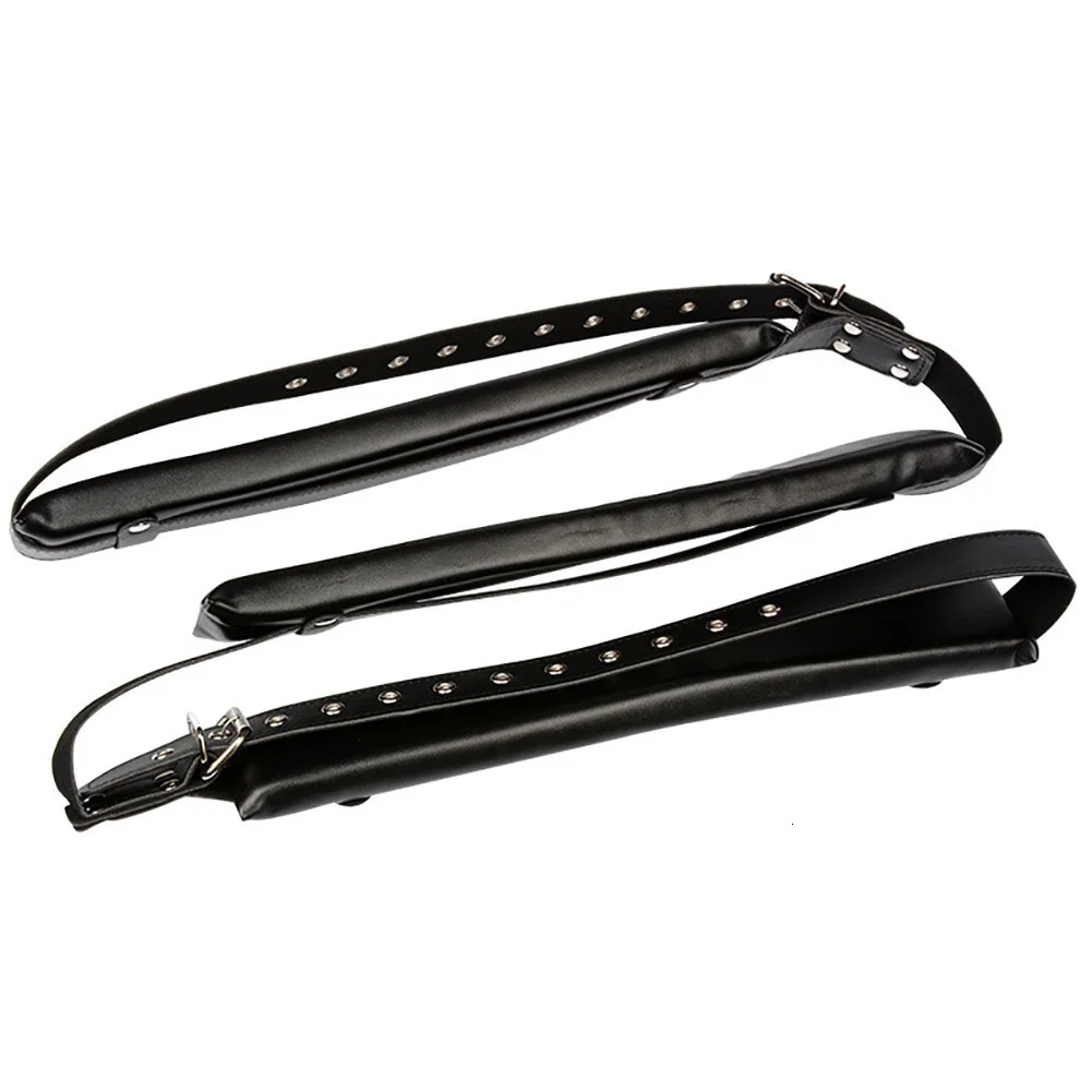Easy Access Portable Thigh Restraint Sling Body Faux Leather Adjustable Wear Bondage Bandage Shackles Adult Sex Toys for Couple Easy Access Portable Thigh Restraint Sling Body Faux Leather Adjustable Wear Bondage Bandage Shackles Adult Sex Toys for Couple