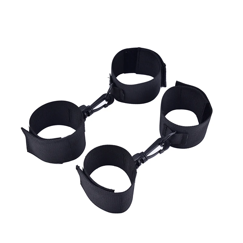 1 Pair Erotic Handcuffs Wristcuff Restraints Set Whip BDSM Slave Sex Toys For Women Couples Adult Game