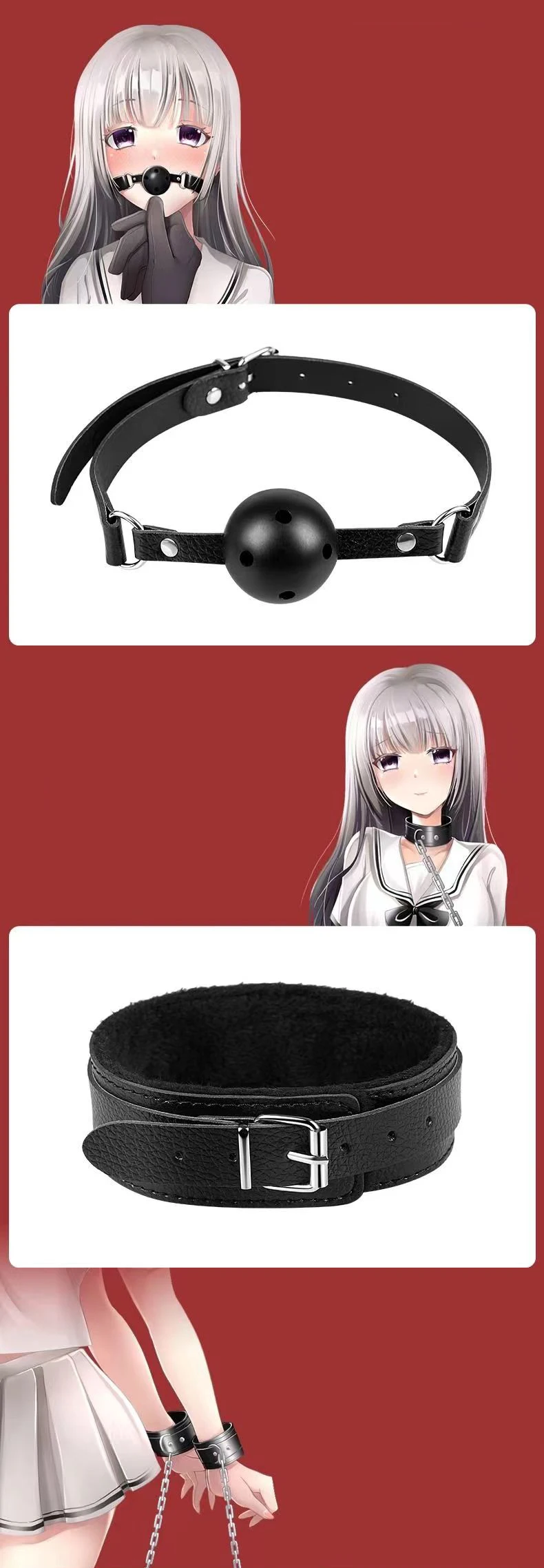 Adult SM Sex Toy Kits Bondage Gear BDSM Sex Game for Couples Erotic Blindfold Whip leather restraint Game Sexual toy Adult SM Sex Toy Kits Bondage Gear BDSM Sex Game for Couples Erotic Blindfold Whip leather restraint Game Sexual toy