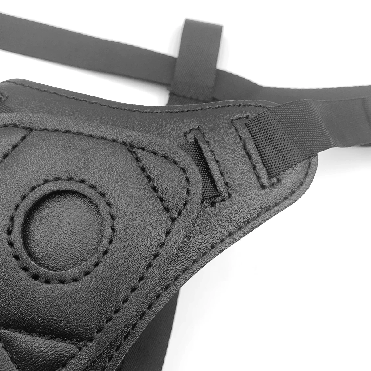 BDSM multi-purpose fun leather pants, lesbian dildos wearing Panties,  adult pleasure, adult women toys, adult sex toys
