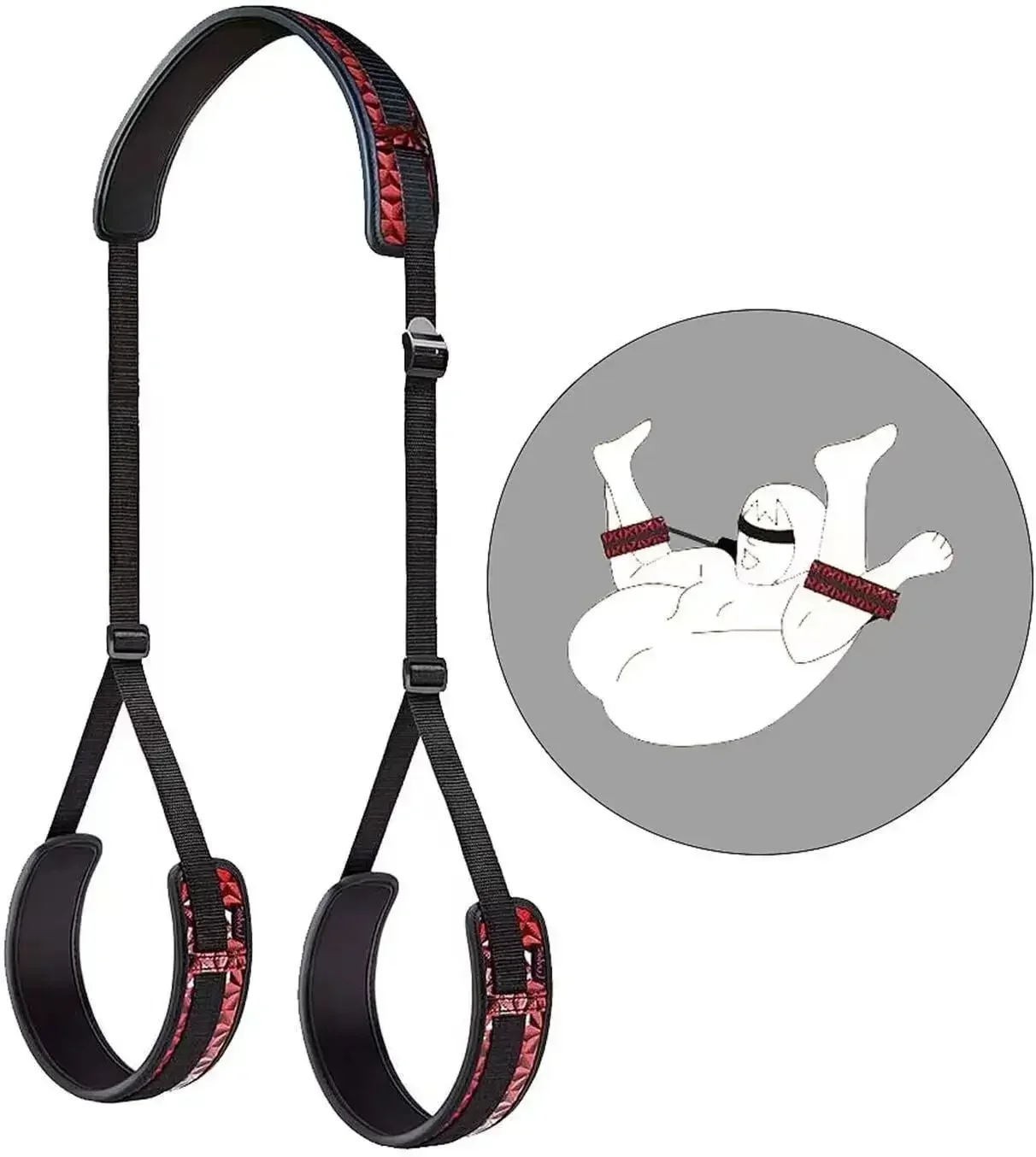 BDSM Bondage Harness Sex Eye Mask Open Leg Ankle Cuffs Restraints Slave Sex Toys For Couples Women's Exotic Accessories BDSM Bondage Harness Sex Eye Mask Open Leg Ankle Cuffs Restraints Slave Sex Toys For Couples Women's Exotic Accessories