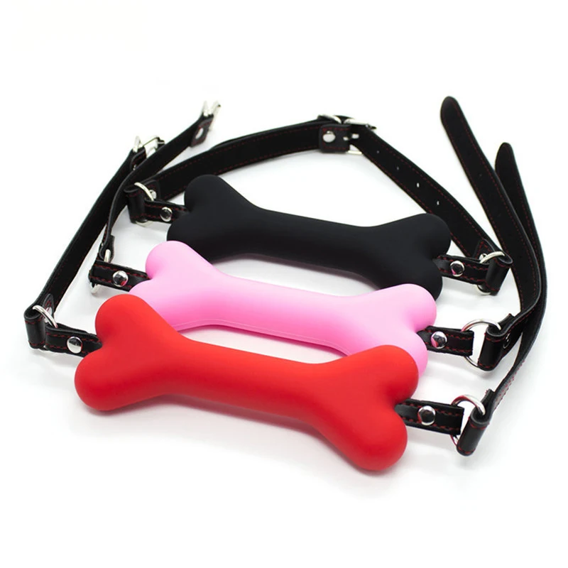 Sexual Harness Dog Bone Mouth Gag BDSM Games Slave Opening Mouth Bite Ball Gag Exotic Accessories Adult Sex Toys For Couples Sexual Harness Dog Bone Mouth Gag BDSM Games Slave Opening Mouth Bite Ball Gag Exotic Accessories Adult Sex Toys For Couples