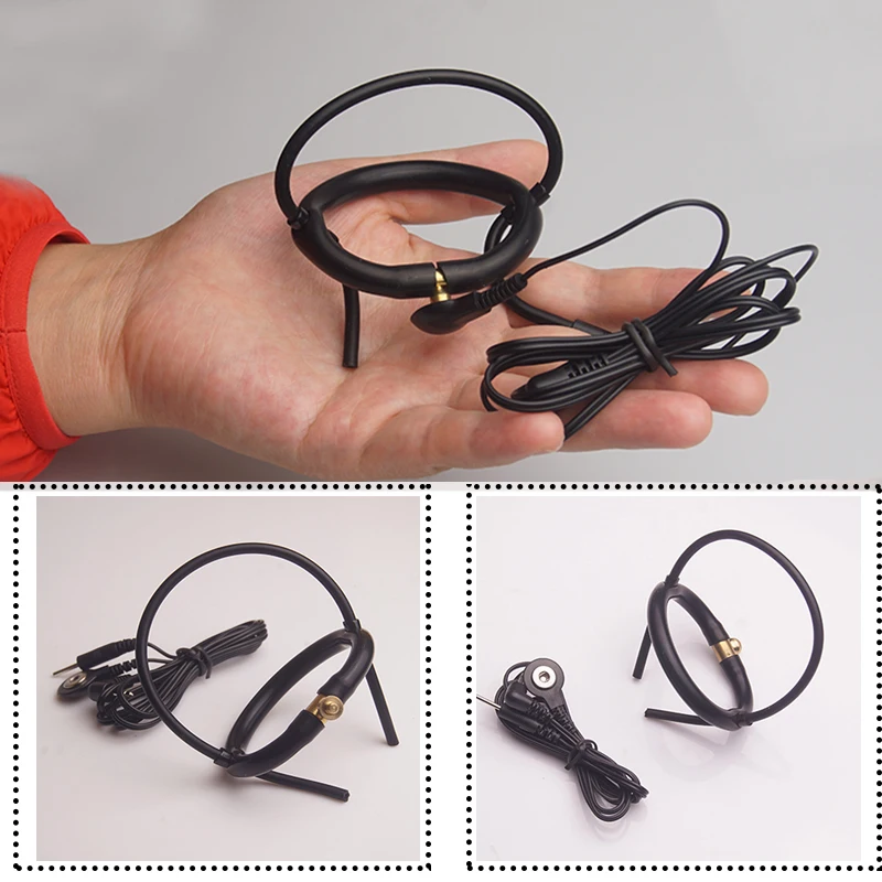 E stim Electrosex Electrostimulation Anal Butt Plug,Electric Shock Penis Cock Ring Stimulation,Electro Sex Cockring,BDSM Toys