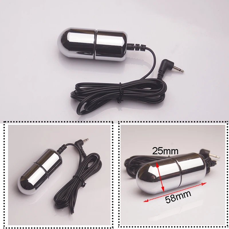 E stim Electrosex Electrostimulation Anal Butt Plug,Electric Shock Penis Cock Ring Stimulation,Electro Sex Cockring,BDSM Toys