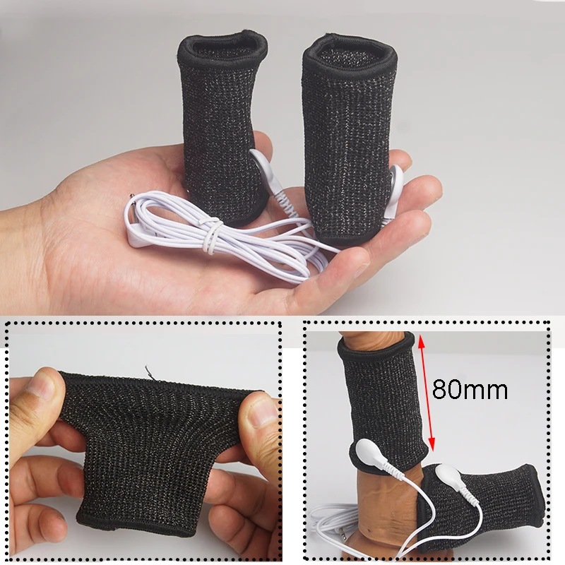 E stim Electrosex Electrostimulation Anal Butt Plug,Electric Shock Penis Cock Ring Stimulation,Electro Sex Cockring,BDSM Toys