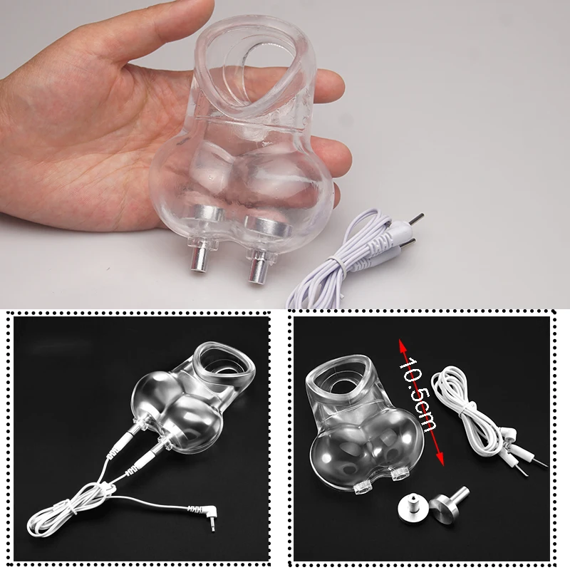 E stim Electrosex Electrostimulation Anal Butt Plug,Electric Shock Penis Cock Ring Stimulation,Electro Sex Cockring,BDSM Toys