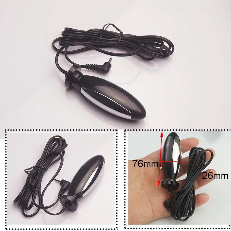 E stim Electrosex Electrostimulation Anal Butt Plug,Electric Shock Penis Cock Ring Stimulation,Electro Sex Cockring,BDSM Toys