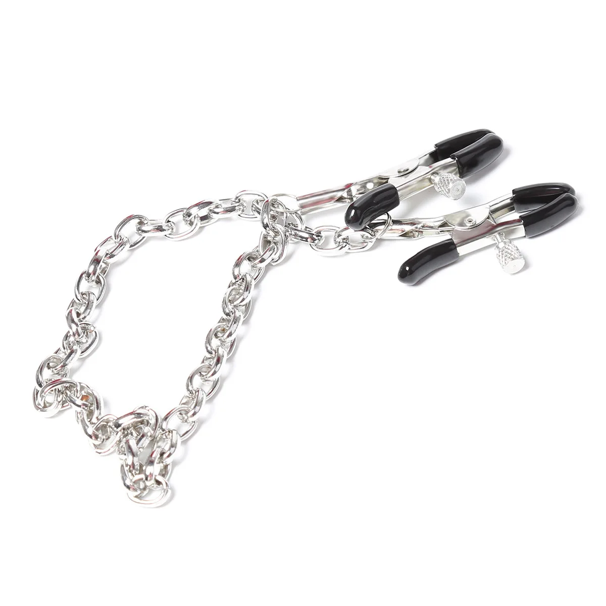 Metal Nipple Clamp with Metal Chain for Women Fetish to Breast Labia Clip Stimulation Massager Bdsm Bondage Sex Products Metal Nipple Clamp with Metal Chain for Women Fetish to Breast Labia Clip Stimulation Massager Bdsm Bondage Sex Products