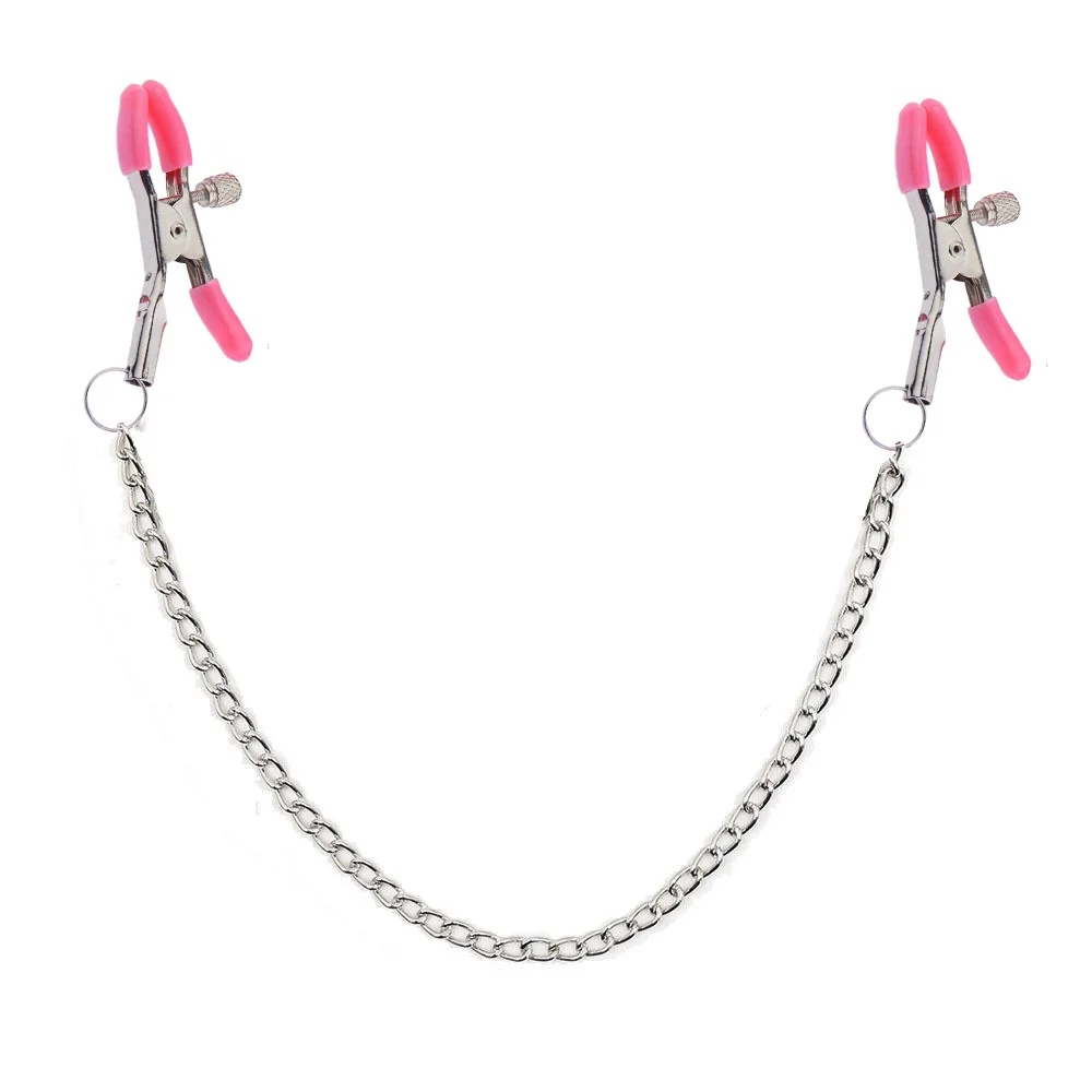 Metal Nipple Clamp with Metal Chain for Women Fetish To Breast Labia Clip Stimulation Massager Bdsm Bondage Sex Products Adult Metal Nipple Clamp with Metal Chain for Women Fetish To Breast Labia Clip Stimulation Massager Bdsm Bondage Sex Products Adult