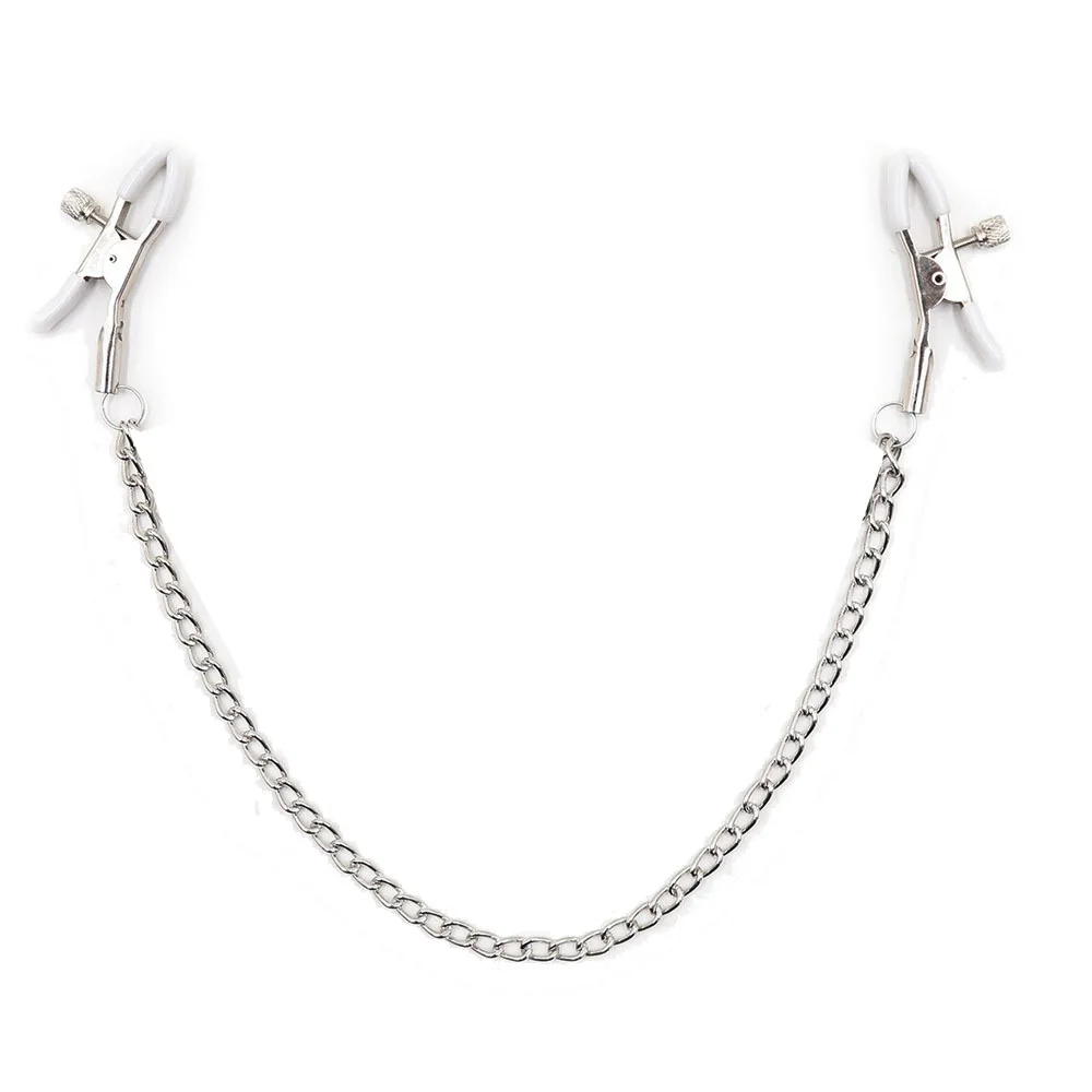 Metal Nipple Clamp with Metal Chain for Women Fetish To Breast Labia Clip Stimulation Massager Bdsm Bondage Sex Products Adult Metal Nipple Clamp with Metal Chain for Women Fetish To Breast Labia Clip Stimulation Massager Bdsm Bondage Sex Products Adult