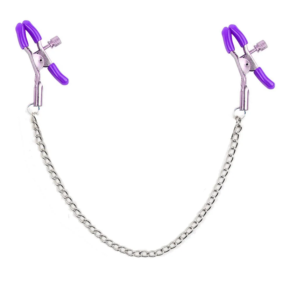 Metal Nipple Clamp with Metal Chain for Women Fetish To Breast Labia Clip Stimulation Massager Bdsm Bondage Sex Products Adult Metal Nipple Clamp with Metal Chain for Women Fetish To Breast Labia Clip Stimulation Massager Bdsm Bondage Sex Products Adult