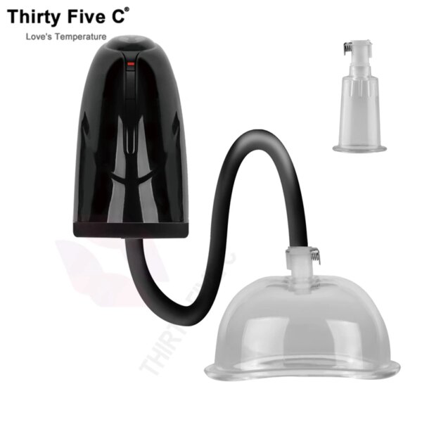 New Multifunctional Vagina Sucking Pump USB Charge Vibration Nipple Sucker DIY Female Flirting Sex Toys SM Bondage Vibrator Cup