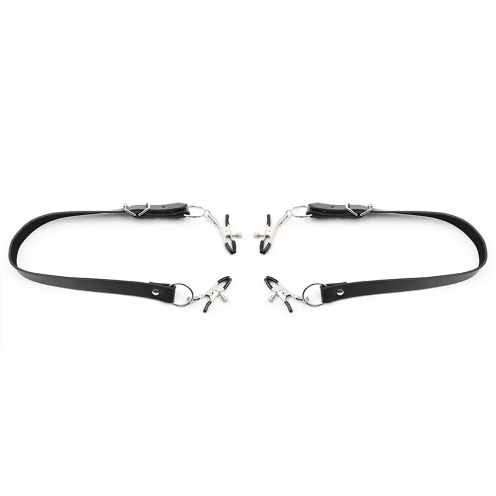 SM Labia Spreader Clip Nipple Clitoris Clamps BDSM Bondage Kit Adult Games Vagina Stimulator G-Spot Massage Sex Toys For Women