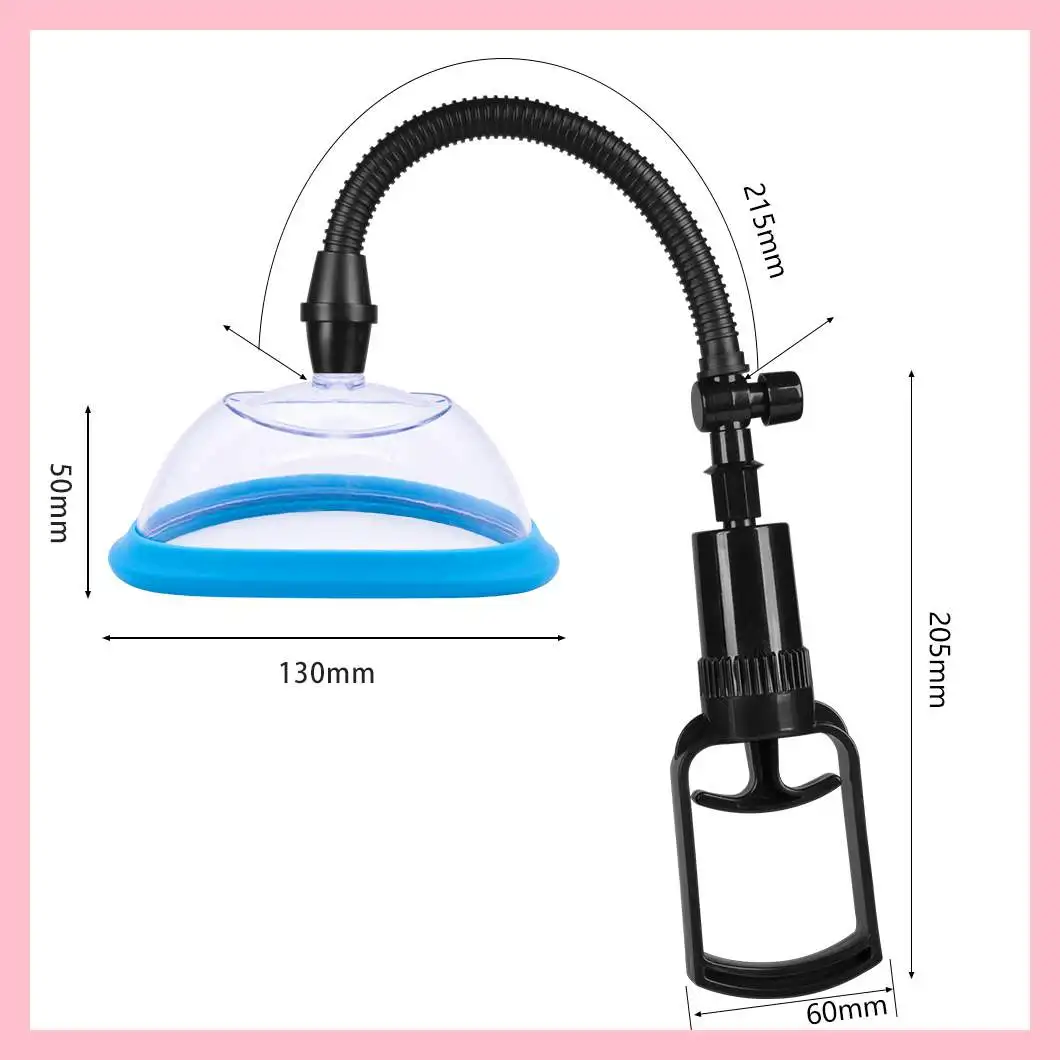 Vagina Pussy Pump Nipple Enlarger Vacuum Sucker Clitoris Stimulator Sex Toys For Women Breast Massage Milk Clamps Clit Suction