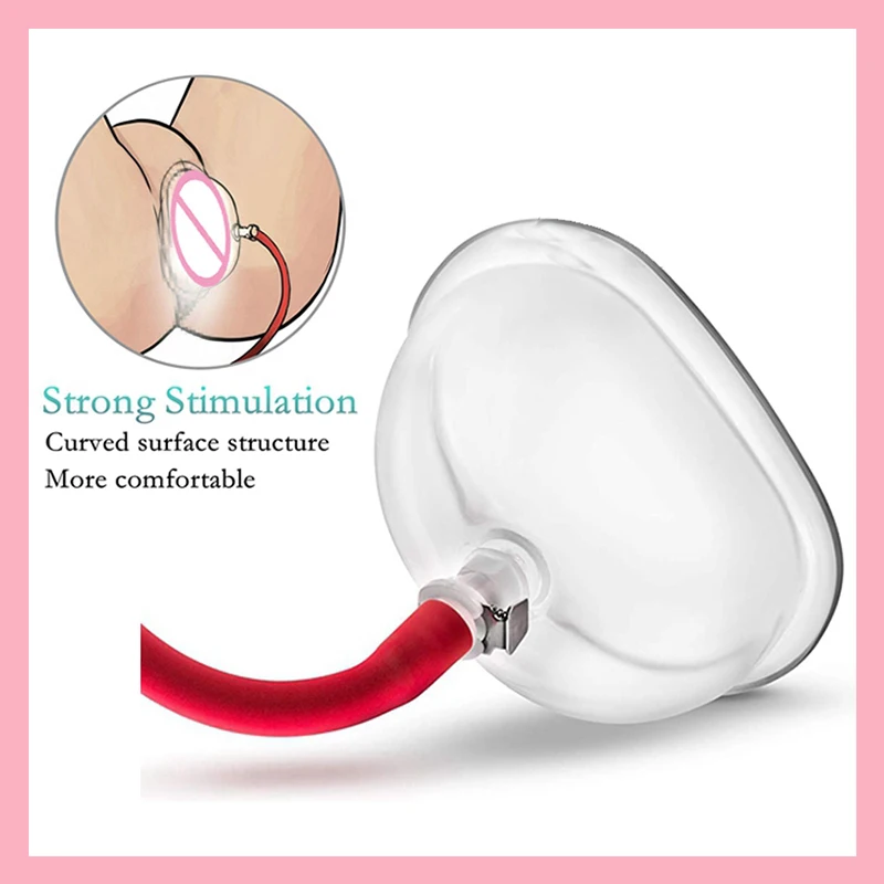 Vagina Pussy Pump Nipple Enlarger Vacuum Sucker Clitoris Stimulator Sex Toys For Women Breast Massage Milk Clamps Clit Suction