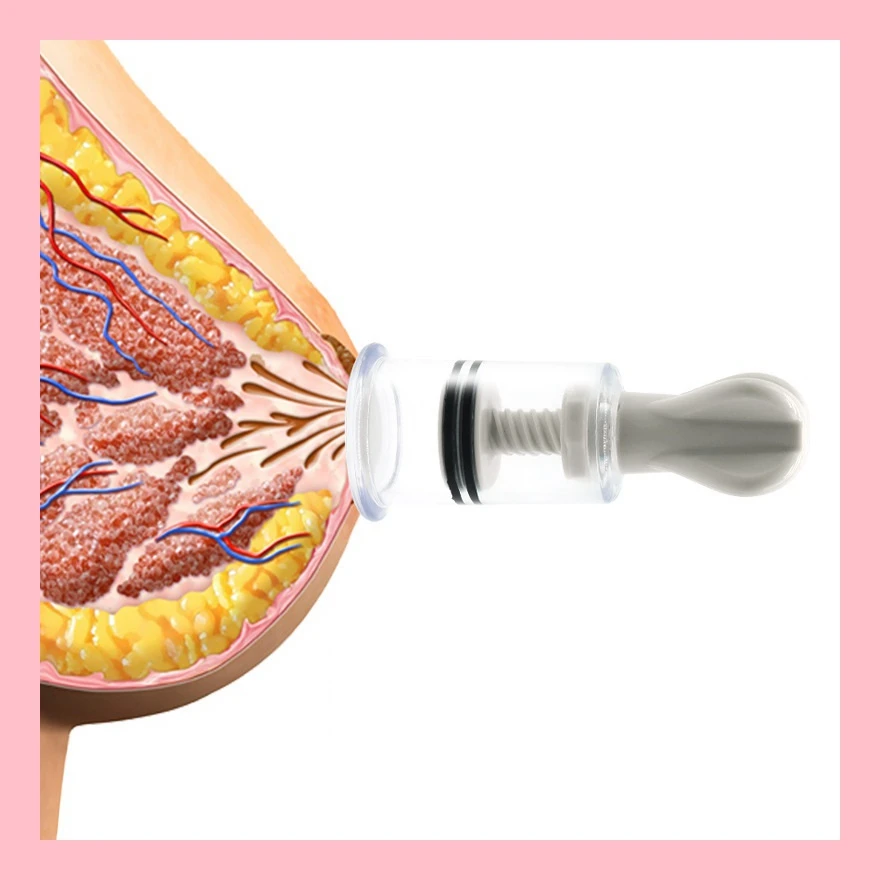 Vagina Pussy Pump Nipple Enlarger Vacuum Sucker Clitoris Stimulator Sex Toys For Women Breast Massage Milk Clamps Clit Suction
