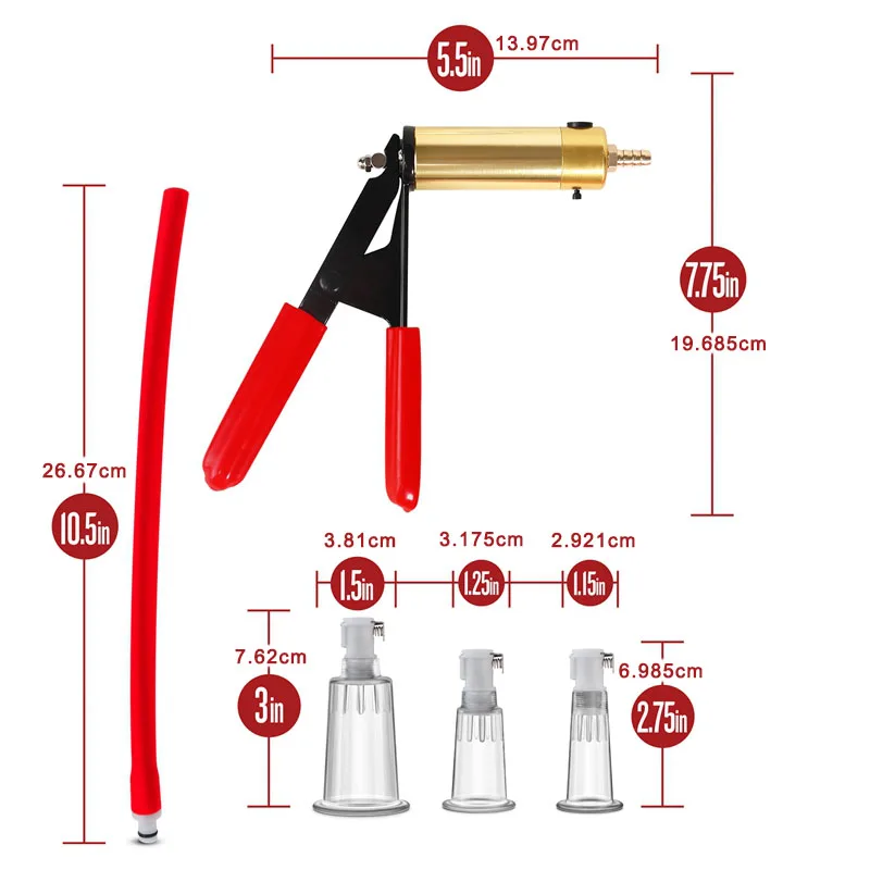 Vagina Pussy Pump Nipple Enlarger Vacuum Sucker Clitoris Stimulator Sex Toys For Women Breast Massage Milk Clamps Clit Suction