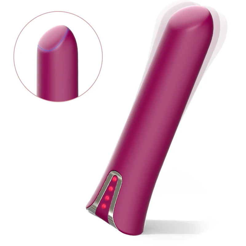 Electric USB Rechargeable Precision Clitoral Stimulation Bullet Vibrator Adult Women Nipple Clamps Vibrating Sex Toys