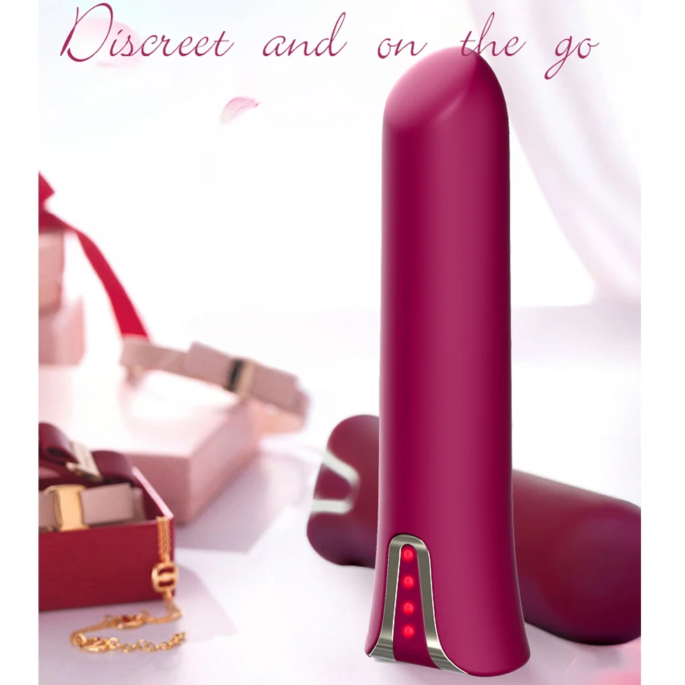 Electric USB Rechargeable Precision Clitoral Stimulation Bullet Vibrator Adult Women Nipple Clamps Vibrating Sex Toys