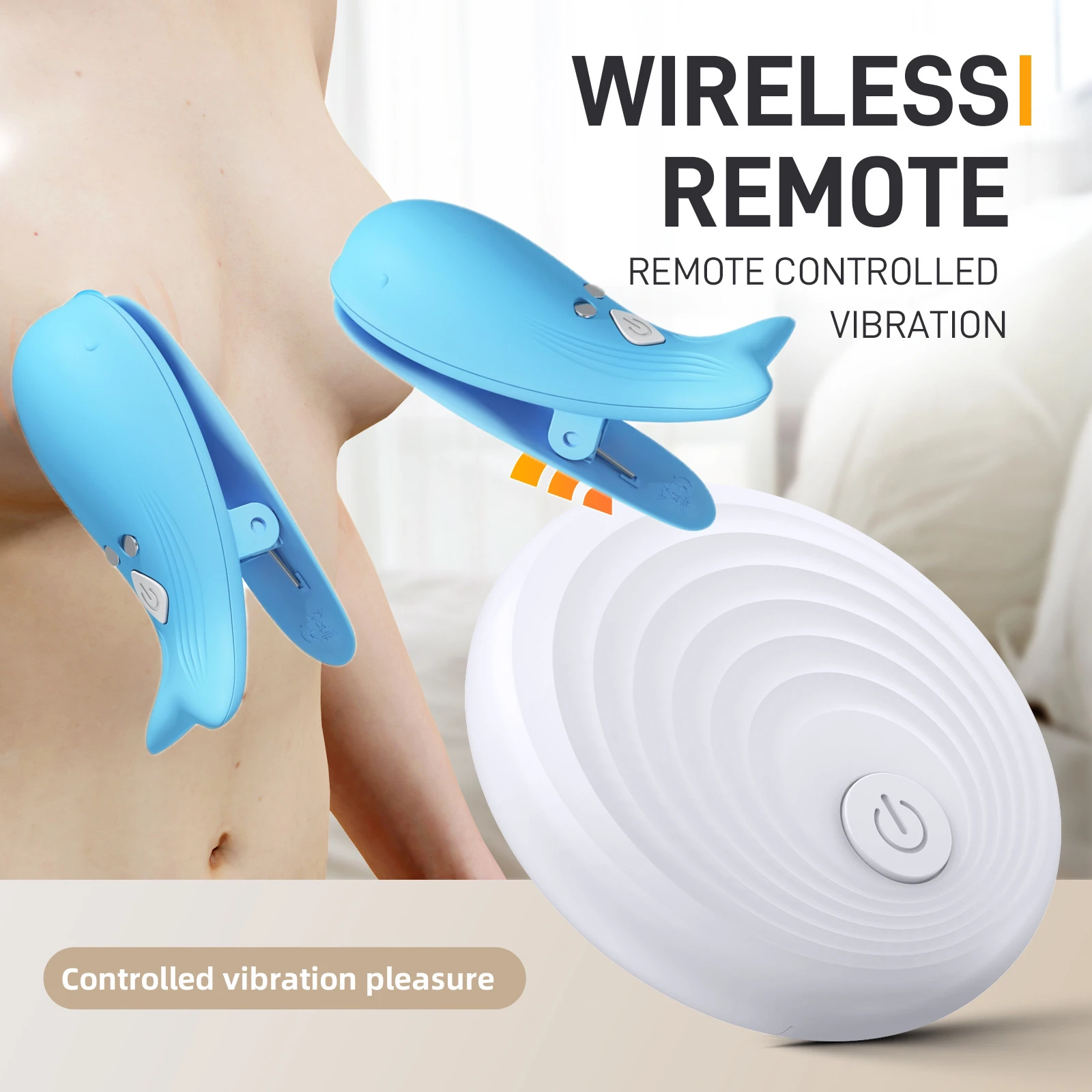 Vibrting Nipple Clamp Breast Massage Vibrator Enhancer Bondage Adult Sex Toys For Women Couples Female Chastity Stimulate Clit Vibrting Nipple Clamp Breast Massage Vibrator Enhancer Bondage Adult Sex Toys For Women Couples Female Chastity Stimulate Clit