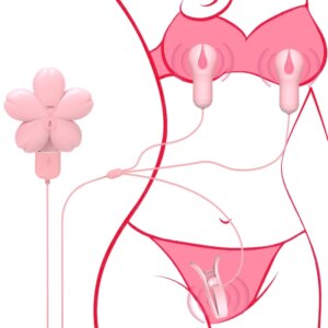 3 In 1 Nipple Clamps Vibrators For Women Clitoris Stimulator Breast Clips Couple Tool Sex Toys Adult Games Flirt Machine Erotic