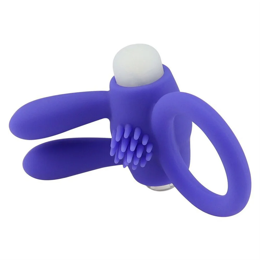 G Spot Vibrator Silicone Vibrating Cock Delay Ring Men Silicon Adult Bdsm Penis​ Rings Sex Toys Massager For Couples Women