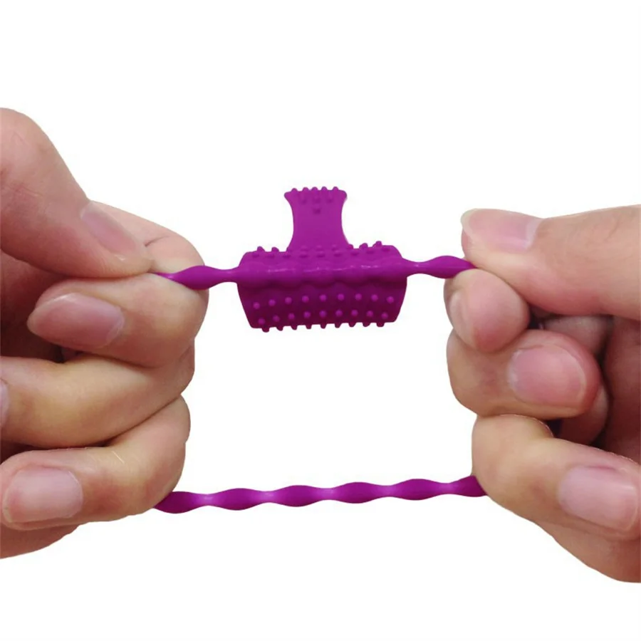 G Spot Vibrator Silicone Vibrating Cock Delay Ring Men Silicon Adult Bdsm Penis​ Rings Sex Toys Massager For Couples Women