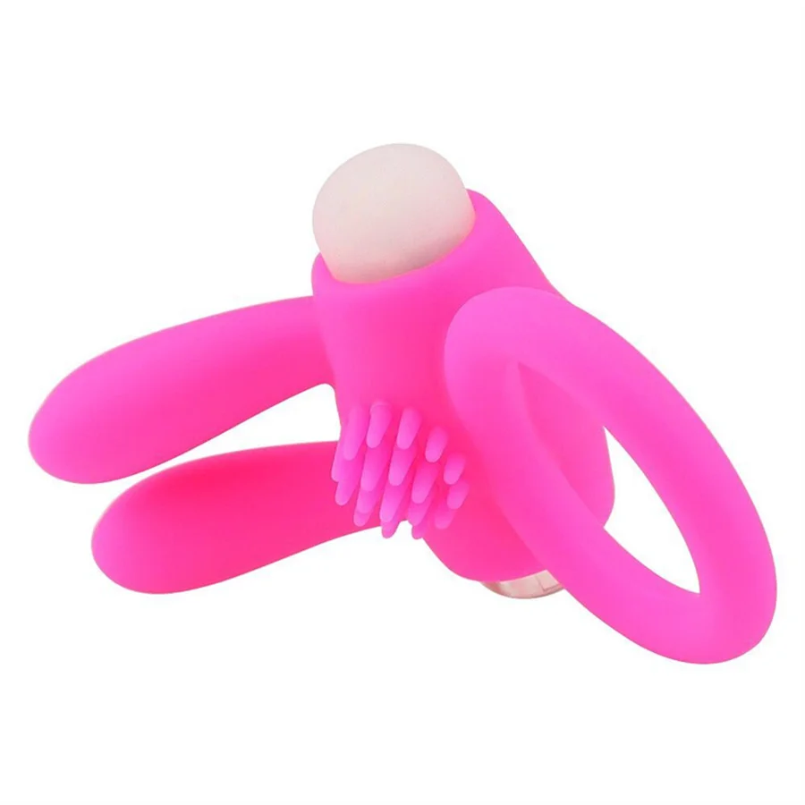 G Spot Vibrator Silicone Vibrating Cock Delay Ring Men Silicon Adult Bdsm Penis​ Rings Sex Toys Massager For Couples Women