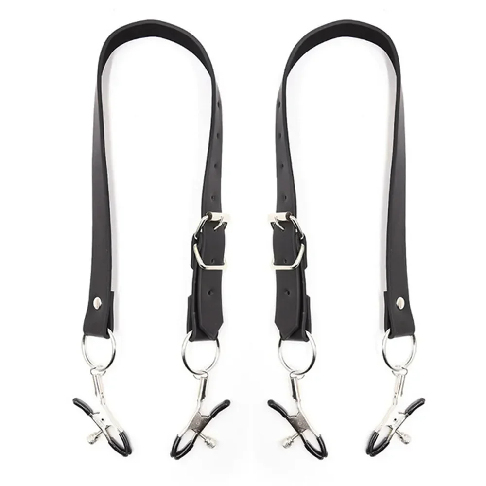 Labia Spreader Clip Nipple Clitoris Clamps SM Bondage Kit Adult Games Vagina Stimulator G-Spot Massage Sex Toys For Women
