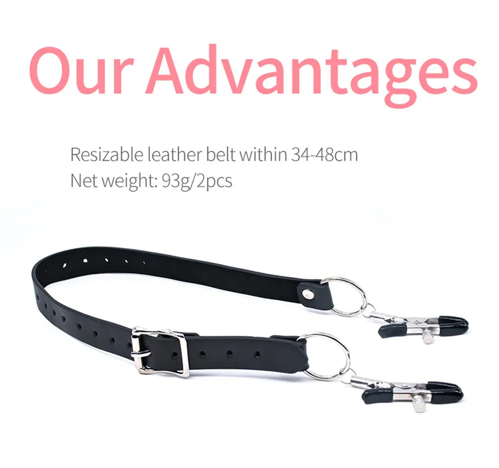 High Quality Nipple Clitoris Spreader Clip Clamps BDSM Bondage Kit Adult Games Vagina Stimulator G-Spot Massage Sex Toys Women18