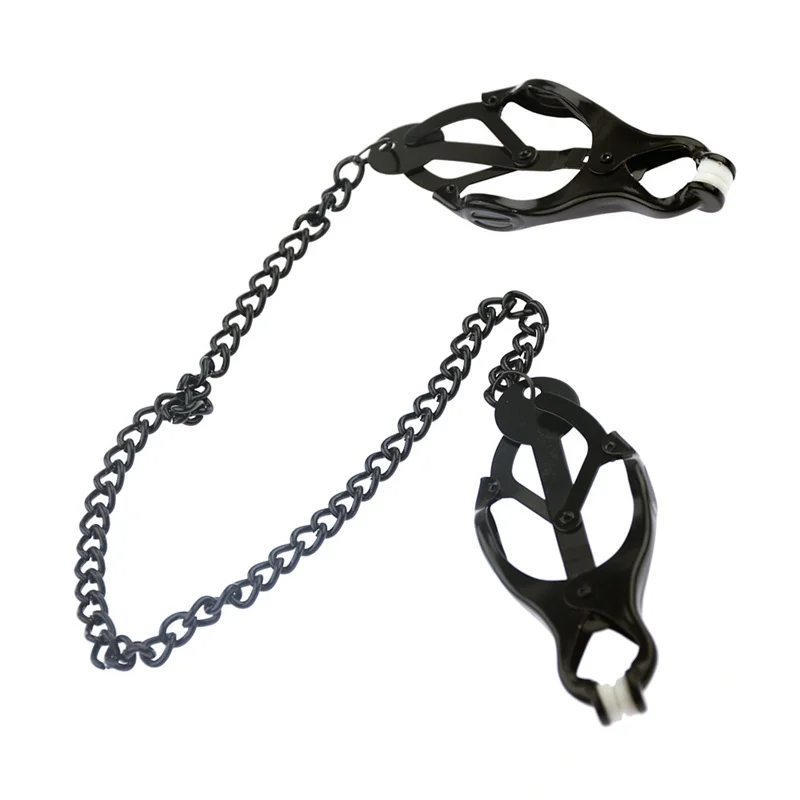 Metal Nipples Clamps Labium Clips Breast Clit Stimulation Massage Bondage Slave Sex Toys For Women Men Couples Adult Games Metal Nipples Clamps Labium Clips Breast Clit Stimulation Massage Bondage Slave Sex Toys For Women Men Couples Adult Games