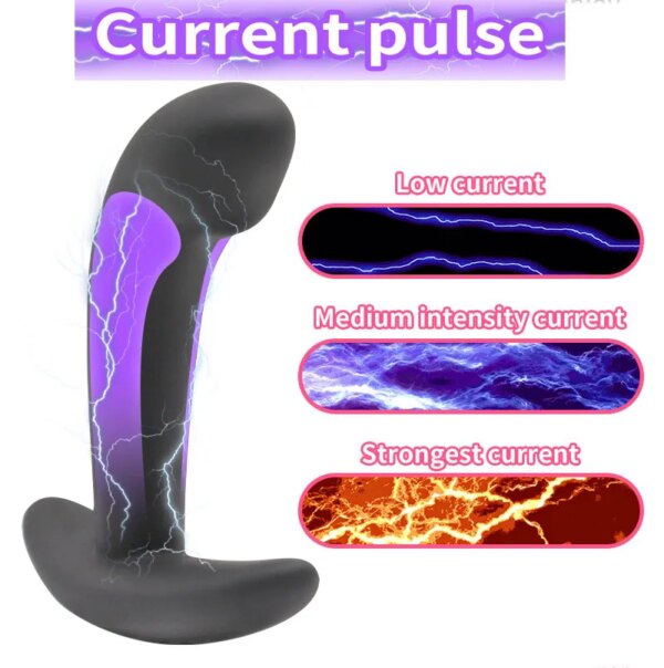 Bdsm Electro Shock Anal Butt Plug Sex Toys,Electric Penis Cock Ring Stimulator,Estim E stim Ball Stretcher Nipple Clamps