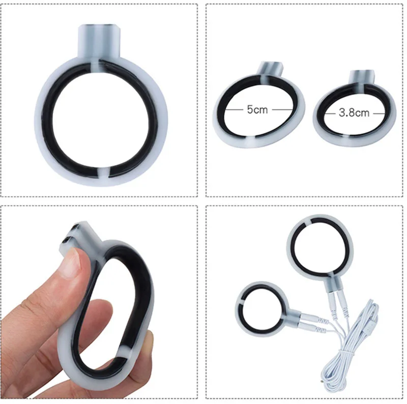Bdsm Electro Shock Anal Butt Plug Sex Toys,Electric Penis Cock Ring Stimulator,Estim E stim Ball Stretcher Nipple Clamps