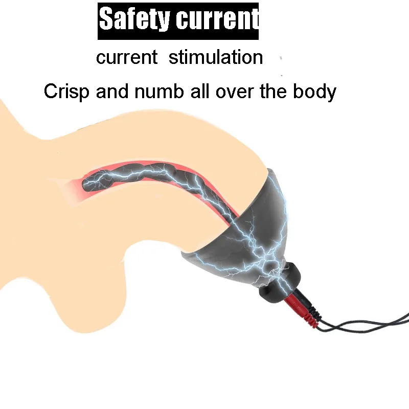 Bdsm Electro Shock Anal Butt Plug Sex Toys,Electric Penis Cock Ring Stimulator,Estim E stim Ball Stretcher Nipple Clamps