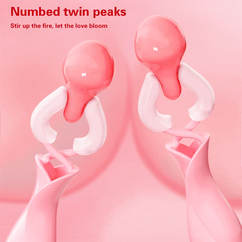 Vibrating Nipple Clamp Breast Massage Female Masturbation Stimulate Clit Adult Games Sex Toys For Women Couples Nipple Vibrator Vibrating Nipple Clamp Breast Massage Female Masturbation Stimulate Clit Adult Games Sex Toys For Women Couples Nipple Vibrator