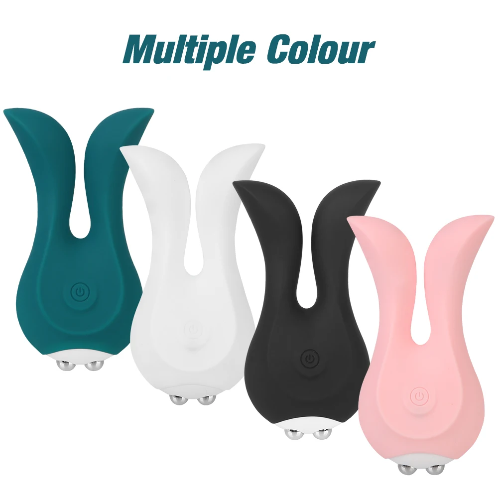 Sexy Rabbit Ear Pocket Vibrator for Women Nipple Clamps Clitoris Stimulator Vaginal Anal Plug Female Masturbator Sex Toys Erotic