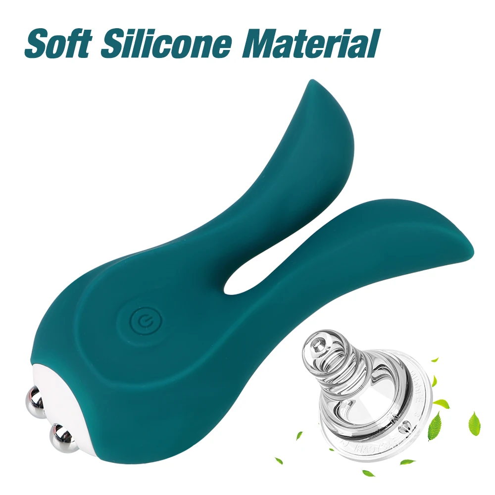 Sexy Rabbit Ear Pocket Vibrator for Women Nipple Clamps Clitoris Stimulator Vaginal Anal Plug Female Masturbator Sex Toys Erotic