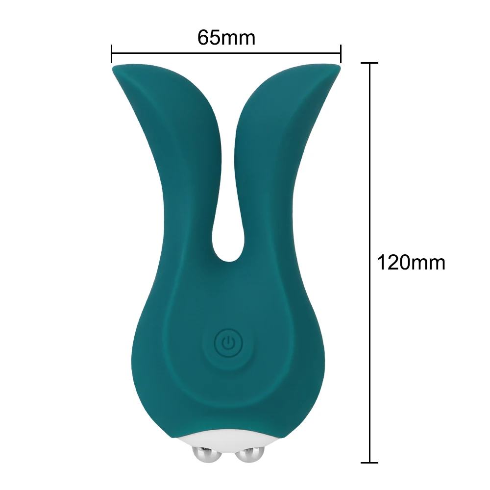 Sexy Rabbit Ear Pocket Vibrator for Women Nipple Clamps Clitoris Stimulator Vaginal Anal Plug Female Masturbator Sex Toys Erotic