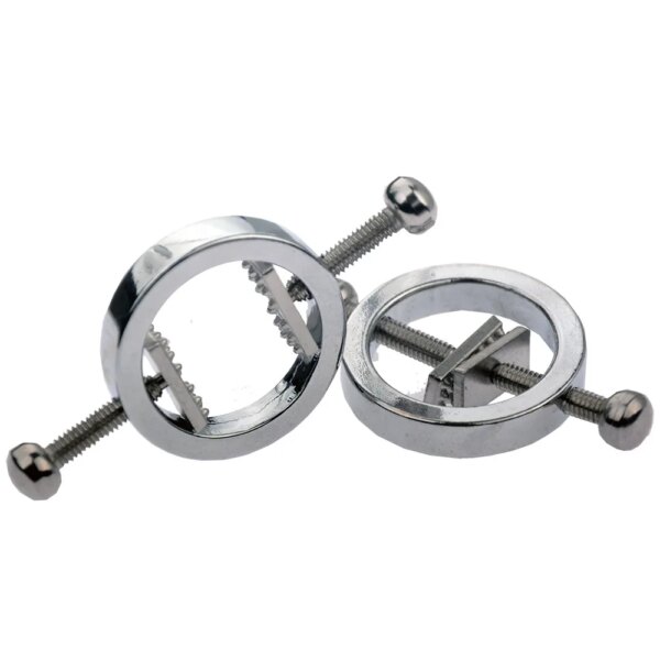 1 Pair Nipple Clamps Breast Clips Nipple Stimulator Erotic Toys Sex Slave Restraints Sex Toys for Couple Adult Games
