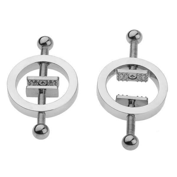 1 Pair Nipple Clamps Breast Clips Nipple Stimulator Erotic Toys Sex Slave Restraints Sex Toys for Couple Adult Games