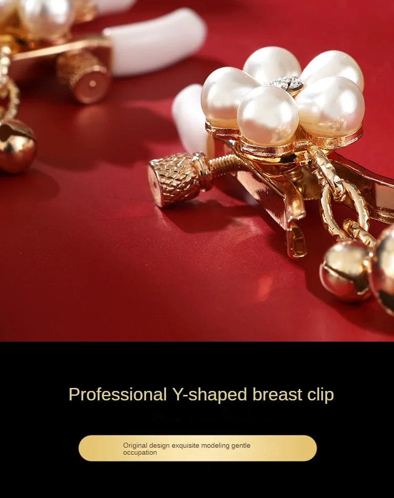 1 Pair Bells Metal Bondage Nipple Clamps Chain Clips Labia Slave BDSM Women Toys Adult Sex Games Breast Stimulate