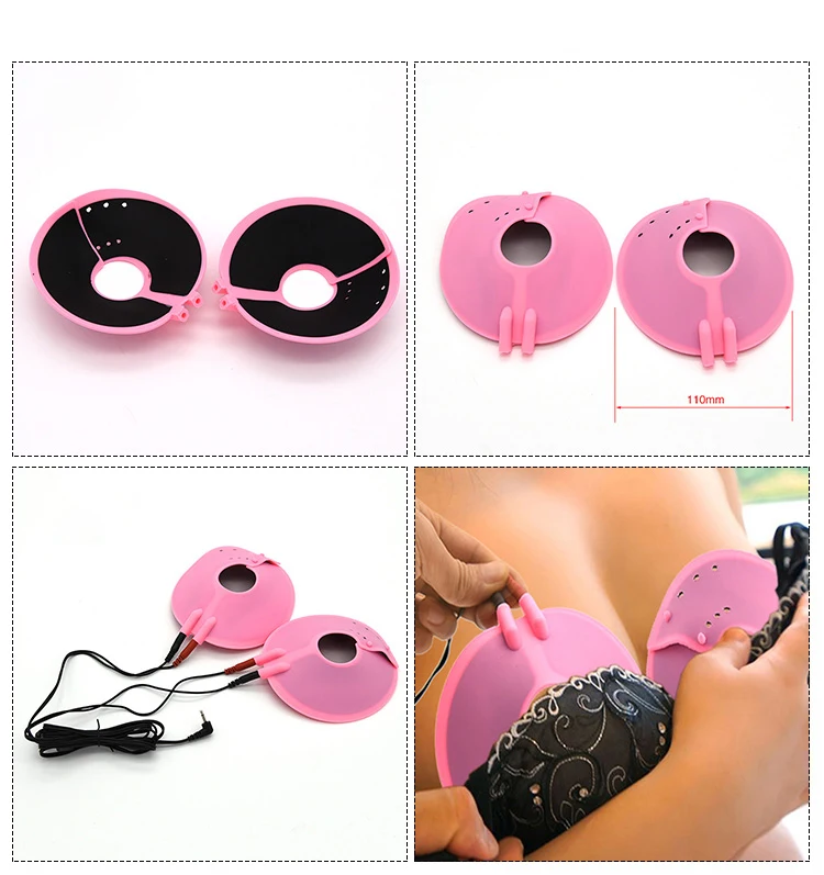 Electric Stimulation Massage Sex Toys Electro Shock Pulse Anal Butt Plug Penis Cage/Plug/Ring Nipple Clamp Labia Clip SM Roller