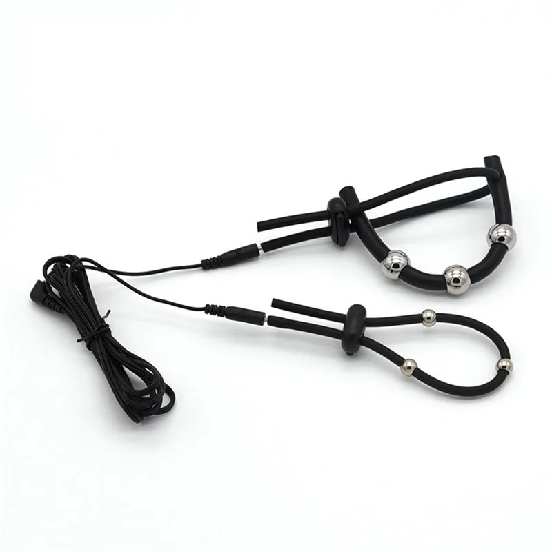 Electric Stimulation Massage Sex Toys Electro Shock Pulse Anal Butt Plug Penis Cage/Plug/Ring Nipple Clamp Labia Clip SM Roller