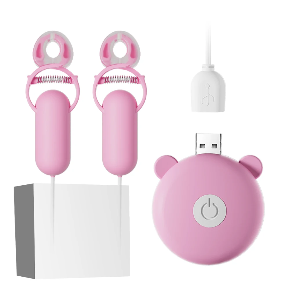 10 Speeds Vibrating Nipple Clamps Breast Clips for Women Breast Massage Vibrator Enhancer Clitoris Licking Sex Toys for Adult 18 10 Speeds Vibrating Nipple Clamps Breast Clips for Women Breast Massage Vibrator Enhancer Clitoris Licking Sex Toys for Adult 18