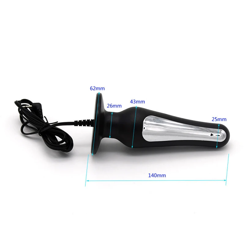 Electric Shock Anal Plug Pulse Vibrator for Women Man Clitoris Stimulator Masturbator Nipple Clamps Sex Toys for Adult Sex Shop Electric Shock Anal Plug Pulse Vibrator for Women Man Clitoris Stimulator Masturbator Nipple Clamps Sex Toys for Adult Sex Shop