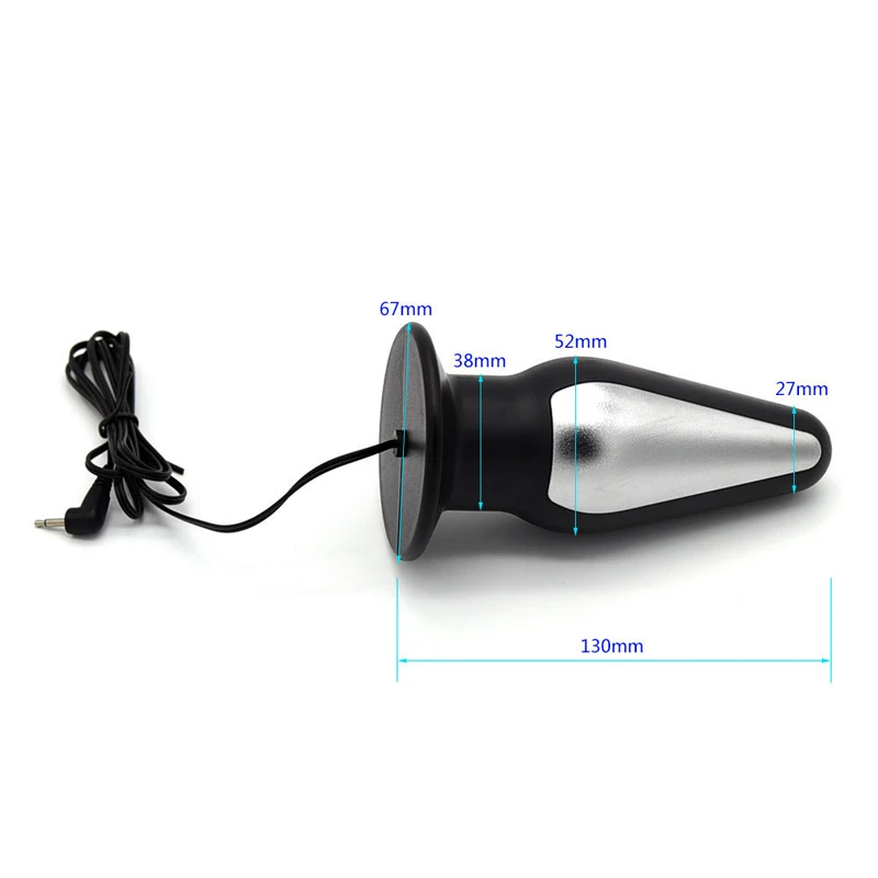 Electric Shock Anal Plug Pulse Vibrator for Women Man Clitoris Stimulator Masturbator Nipple Clamps Sex Toys for Adult Sex Shop Electric Shock Anal Plug Pulse Vibrator for Women Man Clitoris Stimulator Masturbator Nipple Clamps Sex Toys for Adult Sex Shop
